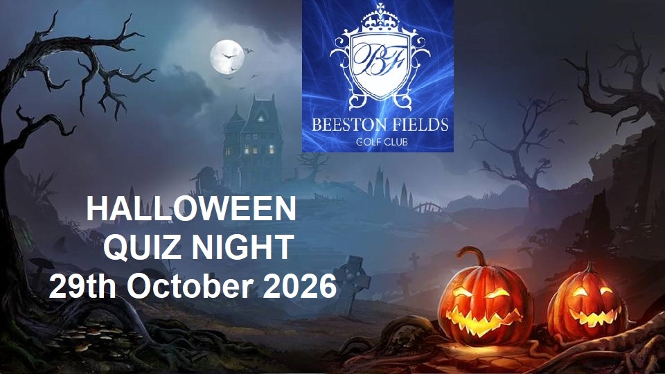 Halloween Quiz Night Thursday 29th Otober 2026