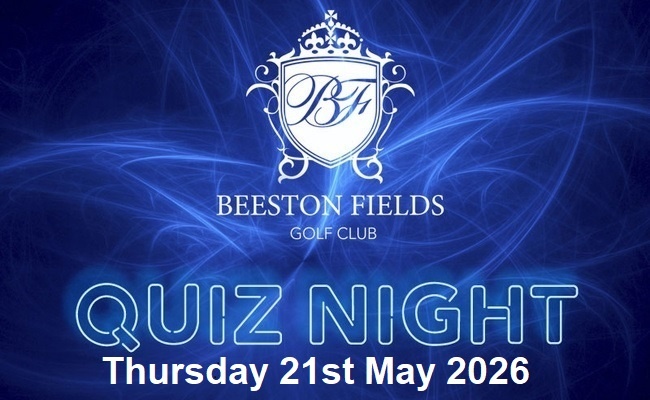 Quiz Night Thursday 21st May 2026