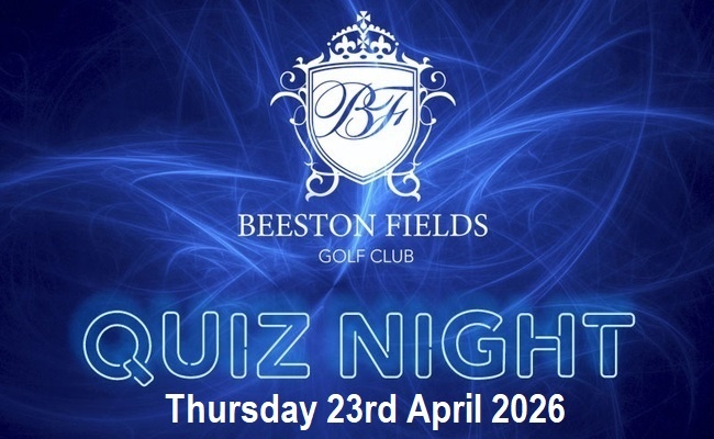 Quiz Night Thursday 23rd April 2026